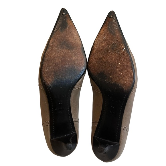 Hermes Vintage Tassel Bow Kitten Heels, Sz 40 - Picture 16 of 16